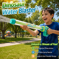 Watergun for Kids, 60cm Pull-Out Water Pistol, Large Water Blaster for Summer Holiday Outdoor Games