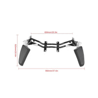 Motorcycle Passenger Armrest Assembly Balanced Motorcycle Rear Seat Armrest Comfortable for Pillion Riders