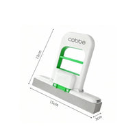 Folding Tabletop Mop Water-Absorbing Scrubbing Tool Compact