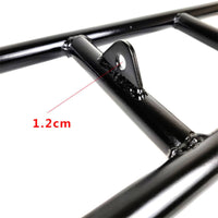 Multi-Position Pulldown Bar Rounded Grips Rowing Handhold Bar Heavy-Duty Steel LAT Pull down Attachment