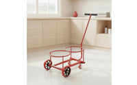 1 Piece Bucket Dolly Hand Cart Rolling Dolly Hand Truck Dolly with Wheels Metal Construction for Effortless Mobility Suitable for Cleaning Tasks Workshop Projects Liquid Handling Home Use