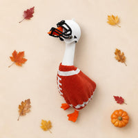 Football Goose Costume Face Mask Goose Figurine Costume Striped