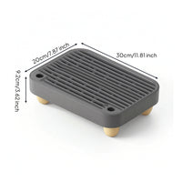 Litter Step Board Removable Cat Step with Wooden Legs Low-Profile