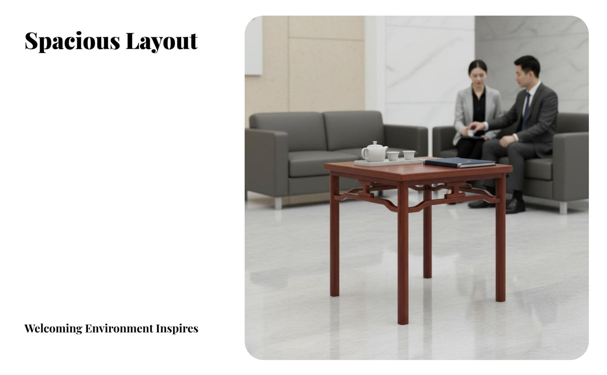 Formal Reception Set with Coffee Table Leather Upholstery flexible Reception Set Professional Look business Furniture for Interior Designers, Lobby
