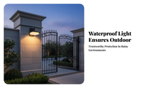 LED Wall Light, Waterproof Rustproof for Exterior, Patio