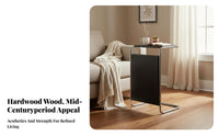 Tripod Side Table two-in-oneUse Indoor Furniture Space-Saving for Bedroom, Homeowners