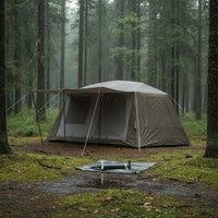 Multi-Room Inflatable Camping Tent Protection Family Camping Tent Rainproof Spacious for Families