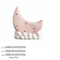 Ceramic Coil Holder Ash-Catching Home Decor Item Stable Base