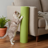 Wall-Mounted Cat Scratching Post and Climbing Shelf for Indoor Cats, Vertical Sisal Scratcher Toy