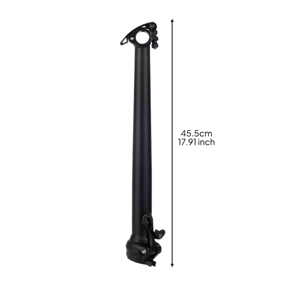 Aluminum Alloy Folding Stem Foldable Design Adjustable Folding Stem Space Saving