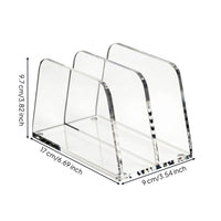 Desktop Mail Organizer Minimalist File Sorter Modern for Home Office