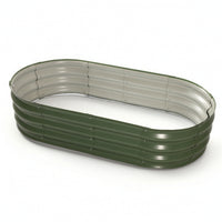 Galvanized Raised Garden Bed Long-Lasting Galvanized Garden Bed Spacious