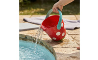 Curved Handle Mini Shower Bucket Glossy Water Spray Bath Toy Plastic Bath Pouring Toy Electricitynon-Electric for Children, Bathtub