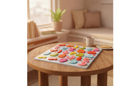 3D Wooden Child-Centered Puzzle Educational Learning Board with Raised Pieces Colorful Alphabet Matching Game Tactile for Preschoolers, Kids, Toddlers, Homeschool, Classroom, Playroom