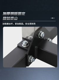 保加利亚蹲架单腿深蹲训练架家用商用健身器材可调节高度加厚钢板