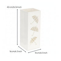 Water Resistant Umbrella Storage Bin Open-Top Umbrella Rack Tall for Entryway