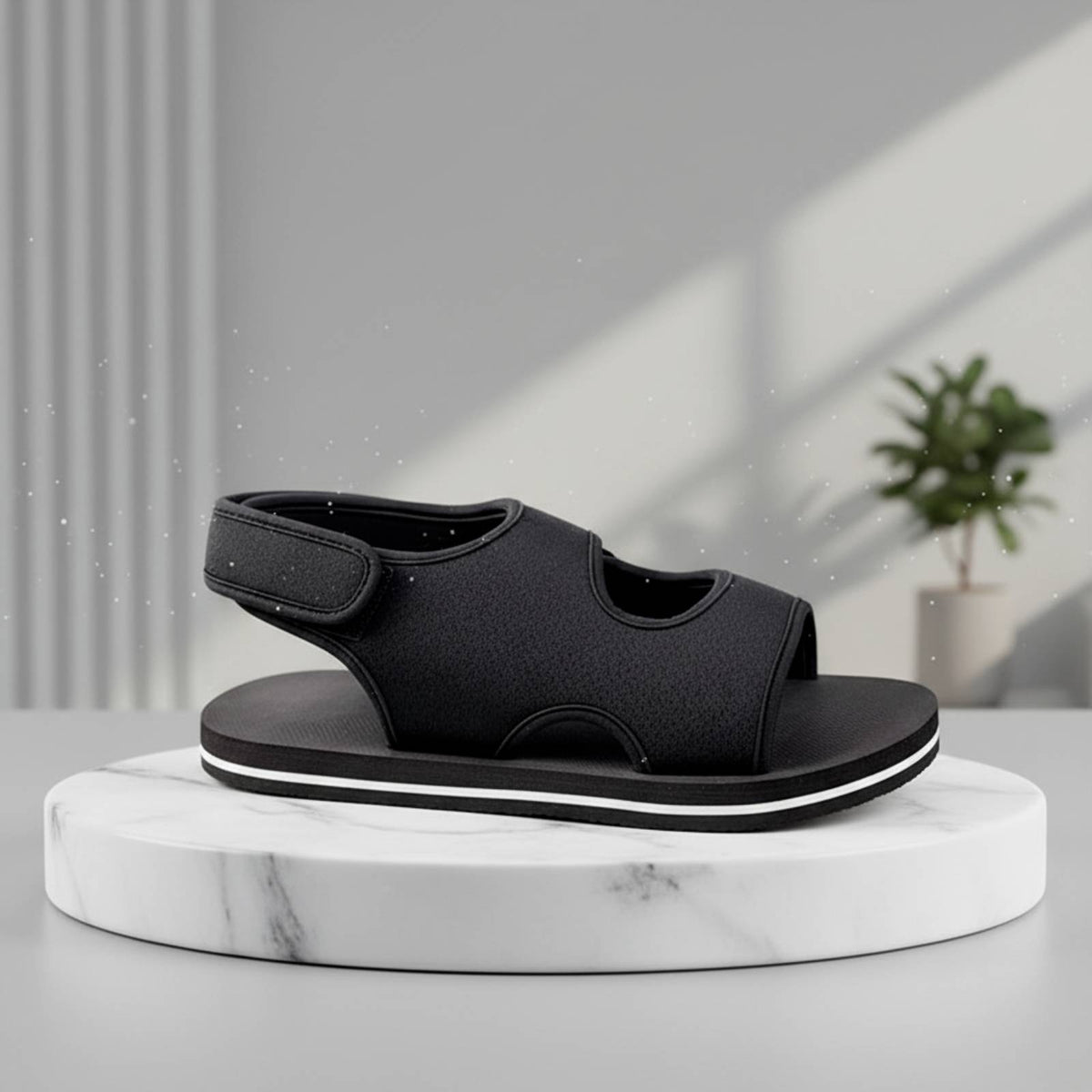 Cast Protection Shoe Flat-Sole Footwear Hardwearing for Patients