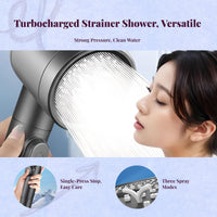 High-pressure detachable shower head