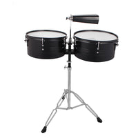 13/14 Inch Steel Timbales Drum for Adults with Three Color Options
