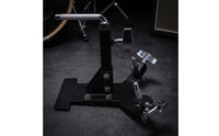 Percussion Cowbell Pedal Mount Holder Adjustable Training Pad Stand with Mounting Arms Portable Hardware for Beginners
