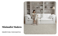 Tofu Block Sofa Removable and cleanable Cover sectional Foam Block Sofa PlushLike Comfort Living Room Furniture for Design connoisseurs, Hosts, Playroom