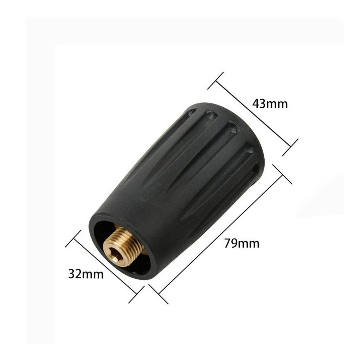 3600 PSI Quick Plug Connector Leak-Proof Design for Professional Cleaners