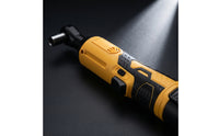 12V Cordless Electric Ratchet Wrench Compact Right Angle Wrench with Sockets Rechargeable Ratchet Tool Kit Portable for Mechanics, DIYers, Tight Areas, Engine Bay, Automotive Repair
