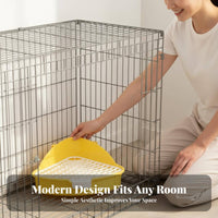 Small Pet Toilet Box Anti-Tip Guinea Pig Corner Toilet Pet Corner Litter Pan Detachable Design Small Pet Potty Removable Grate