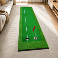 3m Putting Green Mat, Home Putting Green for putting Practice, Artificial Turf Mat for Indoor Outdoor Use