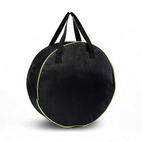 Oxford Cloth Bag with Handles Portable Round Storage Bag Foldable for Tradespeople