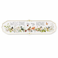 Floral Bird Sign Chain Hanger House Decoration Outdoor for Porch