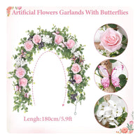 Eucalyptus Flower Vine Seasonal Design Artificial Eucalyptus Garland Realistic