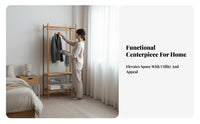 Rolling Clothes Organizer complimentarystanding Garment Stand Easy Assembly for Retailers