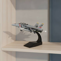Preassembled F/A-18F Model Finished Fighter Jet Model Realistic Museum-Quality for Office Decor