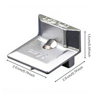 Aluminum Alloy Glazing Lock, Security Lock, Universal Holder, Upgraded Design, Easy Installation