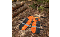 Chainsaw Safety Chaps with Pocket Cut-Resistant Apron-Style Chainsaw Chaps