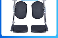 Wheelchair Accessories Set with Leg Rest and Foot Pedal