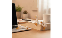 3 Pieces Cute Car Dashboard Duck Cartoon Car Duck Ornament Playful Decoration Mini for Drivers