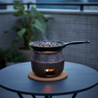 Copper Tea Heater Ventilation Control Tea Charcoal Heater Easy to Clean