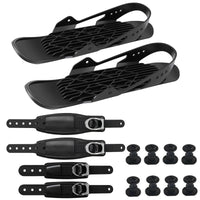 Mini Ski Skates Snowboard Shoes for Adults and Children