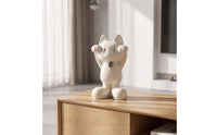 Fortune Cat Figurine Modern Cat Figurine Fortune Ornament for Entryway