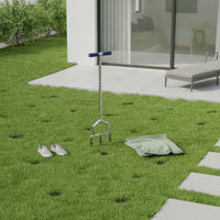 Aerator with 3 Hollow Tines Compacted Soil Manual Lawn Aerator Handheld for Homeowners, Gardeners, Garden Maintenance