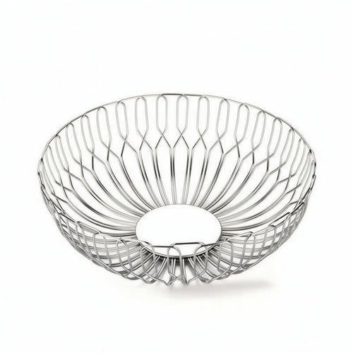 Stainless Steel Fruit Basket Lightweight Wire Fruit Basket Versatile Wire Bowlfor Kitchen Counter