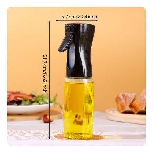220 Ml Oil Spray Bottle Easy to Refill Refillable Cooking Dispenser