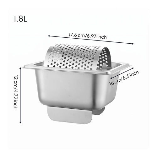 Stainless Steel Butter Roller Polished Mirror Finish Kitchen Tool Food-Grade