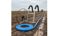 Shoulder-Carried Hose Reel Labor-Saving Hand-Crank Hose Winder Portable for Farm