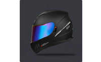 Ready Full Face Helmet | Comfortable, Helmet with Double Lens, for Motorcycle Riding