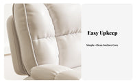 Reclining Armchair Fully Reclinable Rotating Recliner Rocking Function Adjustable Recline for Adults, Living Room, Bedroom