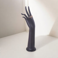 Resin Jewelry Display Stand for Necklaces, Rings, and Bracelets