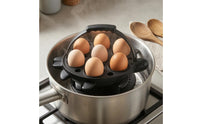 Egg Poacher Rack Holder Upright Kitchen Storage Countertop Display